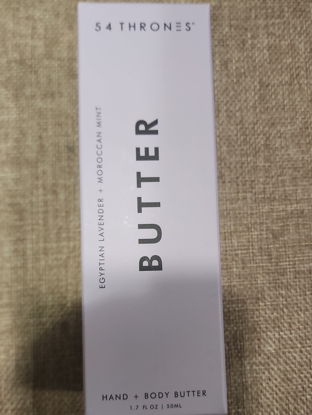 54 Thrones Butter Hand + Body Butter - Egyptian Lavendar + Moroccan Mint